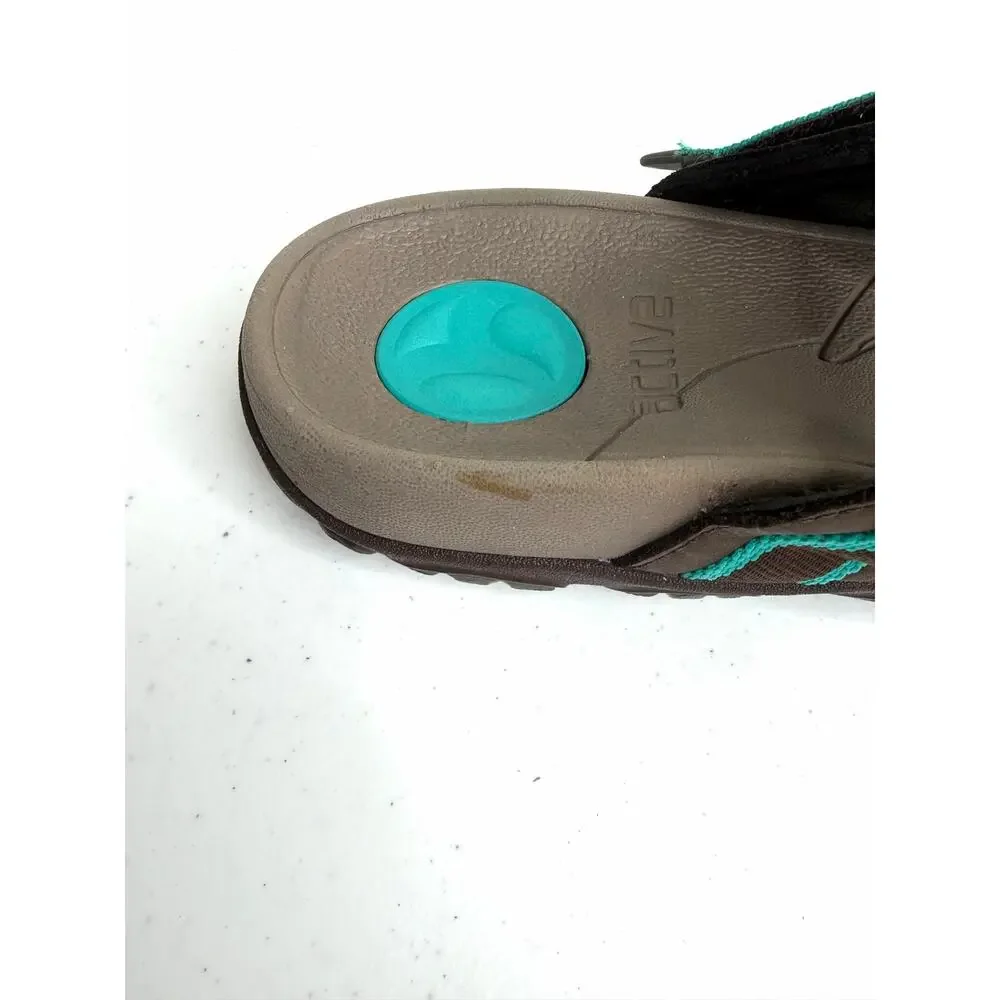 Vionic Mojave Women's Sandals EU 39 Chocolate Brown/Teal Arch Support Outdoors